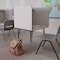 Flash Furniture 53.5 H, 35.75 W X Laminate, Melamine, Steel, Nebula Grey MT-M6221-SGLSC-GREY-GG - alternate 1